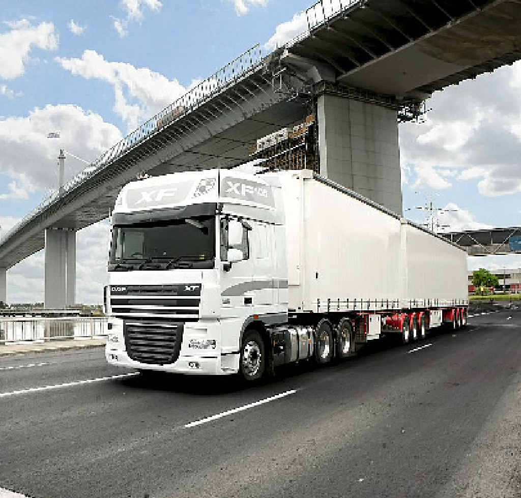 WINNER: The DAF XF105 is a great workspace and (above right) the sleeper cab of the XF105. WINNER: The DAF XF105 is a great workspace and (above right) the sleeper cab of the XF105.